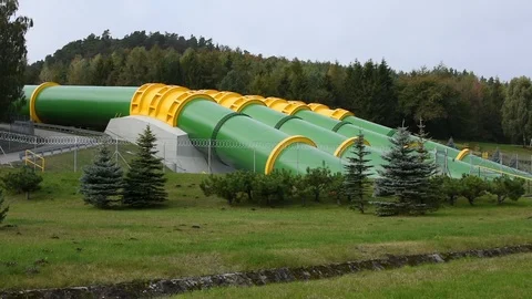 Pumped Storage Power Station 스톡 동영상 117768186