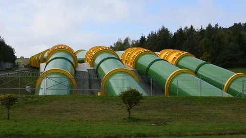 Pumped Storage Power Station Stock Footage 117768195