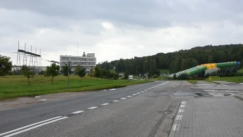 Pumped Storage Power Station Stock Footage 117768221
