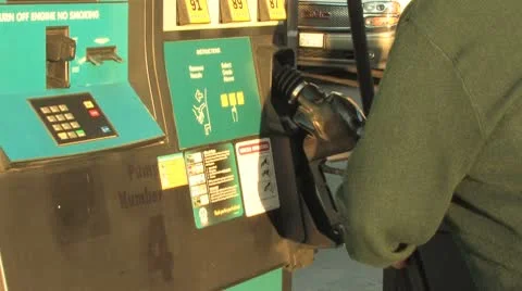 Pumping Gas 2 Stock Footage 8908855