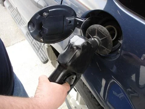Pumping gas 2 Stock Photos