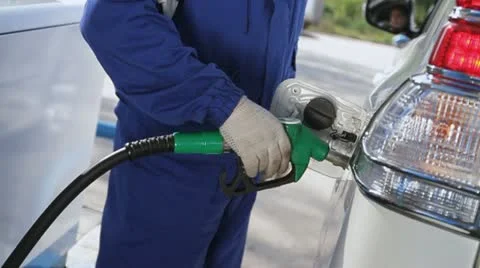 Pumping Gas Stock Footage 10915018