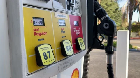 Pumping Gas Stock-Footage 160229635