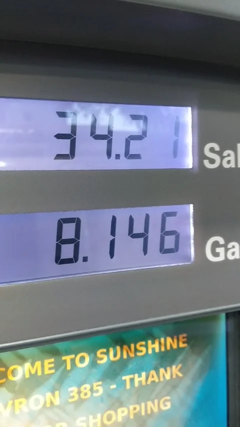 Pumping Gas Stock Footage 219589805