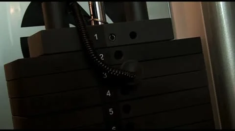 Pumping gymnasium Video stock 8962789