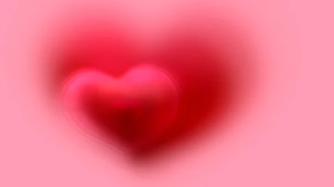Pumping heart pink background Animated Stock Footage 94092028