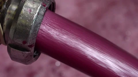 Pumping over up squeezed juice Video stock 55415344