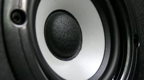 Pumping Speaker Stock Footage 11851967