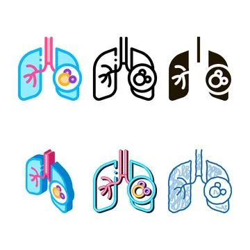 Pumping variations air icon vector outline Stock Illustration