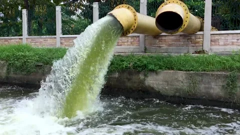 Pumping Water Stock Footage 144314885