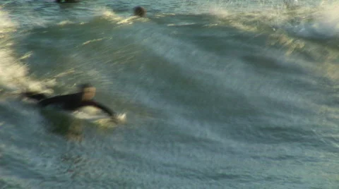 Pumping The Wave Stock-Footage 346622