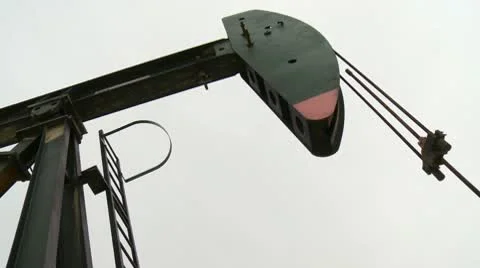 Pumpjack 03 HD Stock Footage 10740862