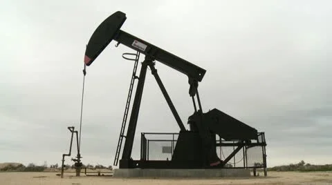 Pumpjack 06 HD Stock Footage 10740998