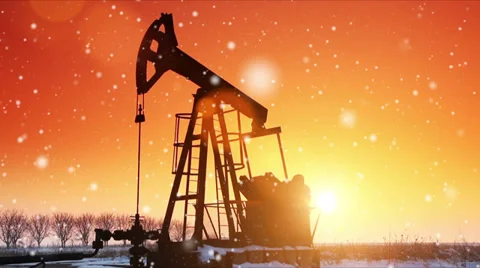 Pumpjack Stock Footage 27785892