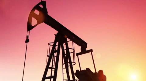 Pumpjack Stock Footage 27787506