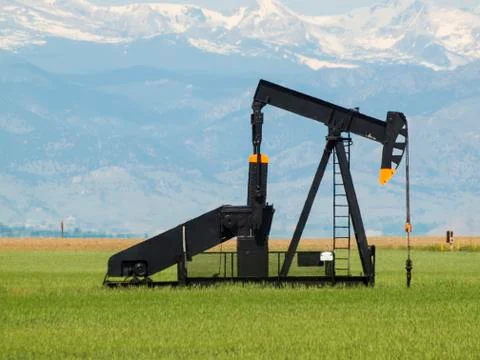 Pumpjack Stock Photos