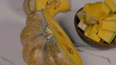 Pumpkin Angle Rotation Video stock 126812984