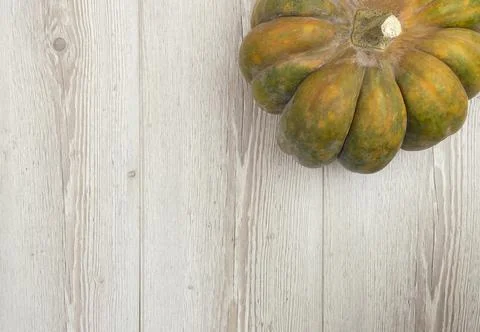 Pumpkin. Autumn background. pumpkin . Flat lay, top view with copy space . .. Foto stock