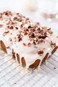 Pumpkin bread Stock Photos