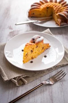 Pumpkin cake Stock Photos
