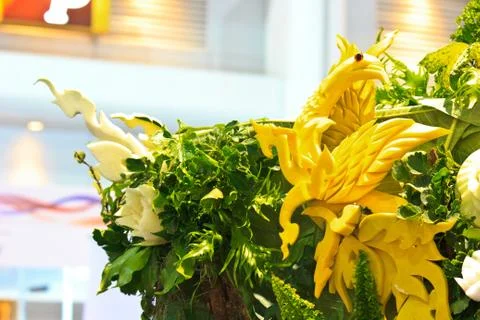 Pumpkin carving Stock Photos