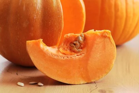 Pumpkin close-up Foto stock