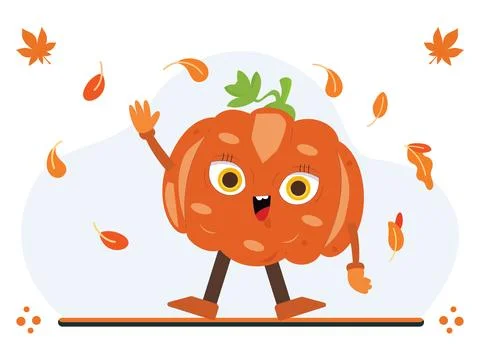 Pumpkin Concept Illustration Stock Illustration