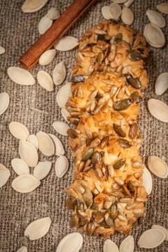 Pumpkin cookies. Foto stock