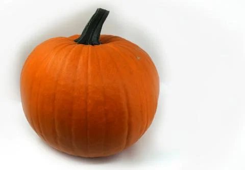 A pumpkin with copy space Foto stock