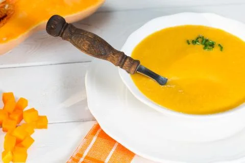 Pumpkin cream Foto stock