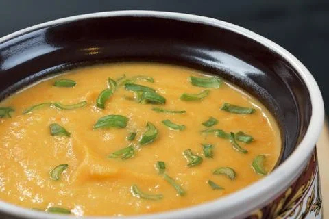 Pumpkin cream Stock Photos