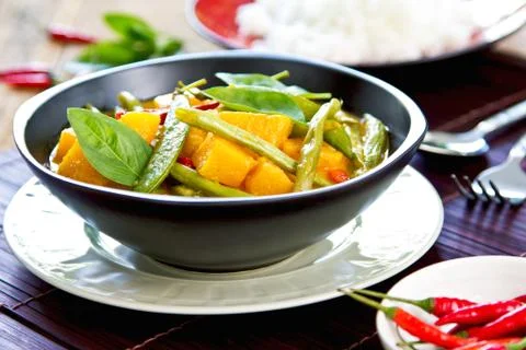 Pumpkin curry Foto stock