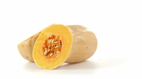 Pumpkin cut in half Vidéo 23728355