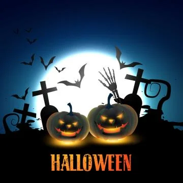 Pumpkin design illustration Stock Illustration