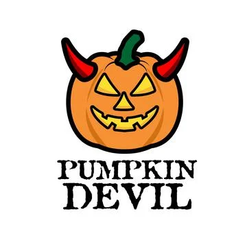 PUMPKIN DEVIL Stock Illustration