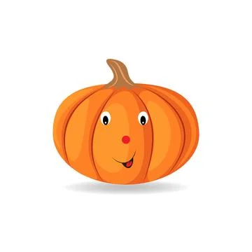 Pumpkin face Stock Illustration