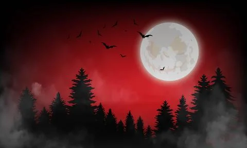 The Pumpkin Face in the Midnight Glow Stock Illustration