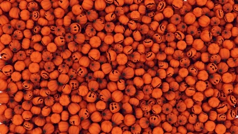 Pumpkin Fall Transition Reveal Alpha Channel Stock Footage 346336107