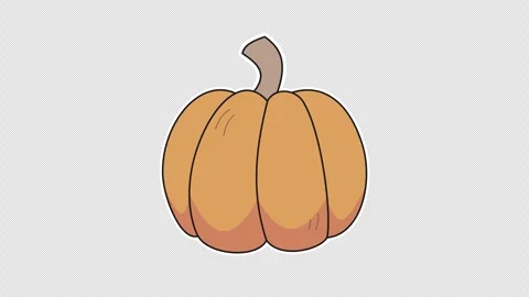 Pumpkin Stock Footage 337208960