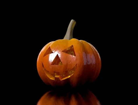 Pumpkin for Halloween-3 Stock Photos