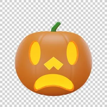 Pumpkin with halloween concept Stock Illustration