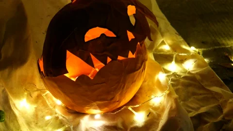Pumpkin Halloween Stock Footage 142679822