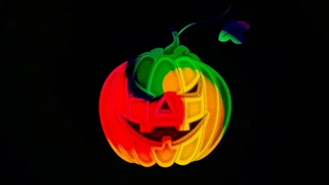 Pumpkin for Halloween Stock Footage 158911529