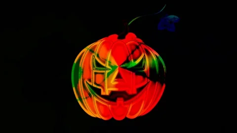 Pumpkin for Halloween Stock Footage 158911575