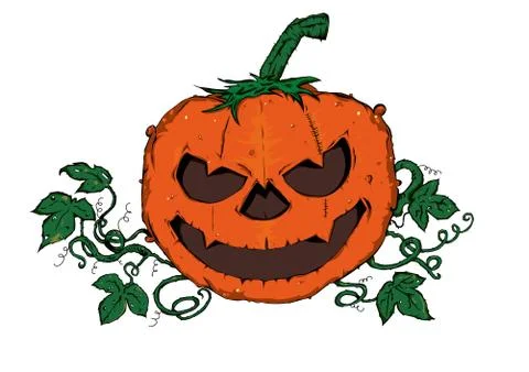 Pumpkin halloween Stock-Illustration