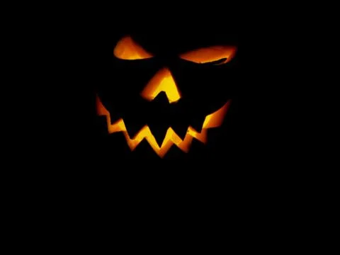 Pumpkin halloween Jack O'Lantern Stock Photos