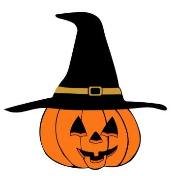 Pumpkin head Illustrazione stock