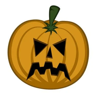 Pumpkin Head Stock Illustration