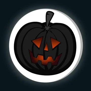 Pumpkin Head Stock Illustration