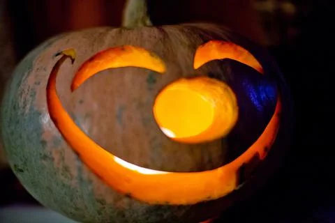 Pumpkin head 스톡 사진